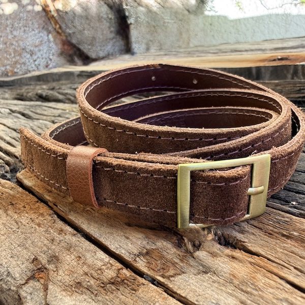 Cinturón básico reno chocolate
