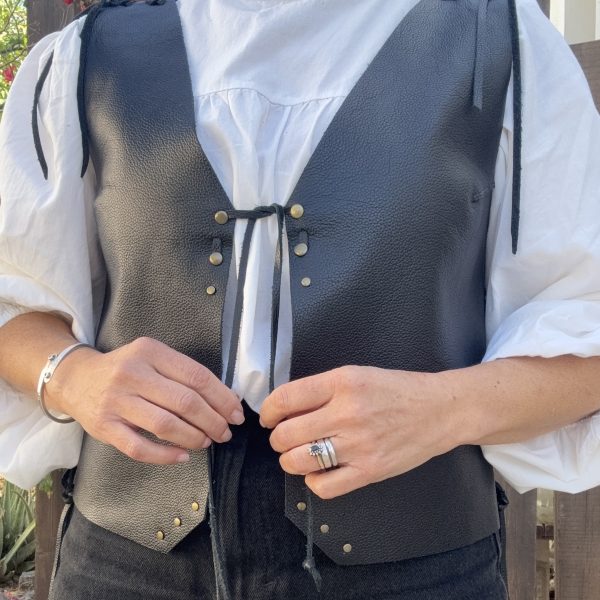 Gilet negro estrella